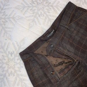DOLCE & GABBANA wool pants. Size M